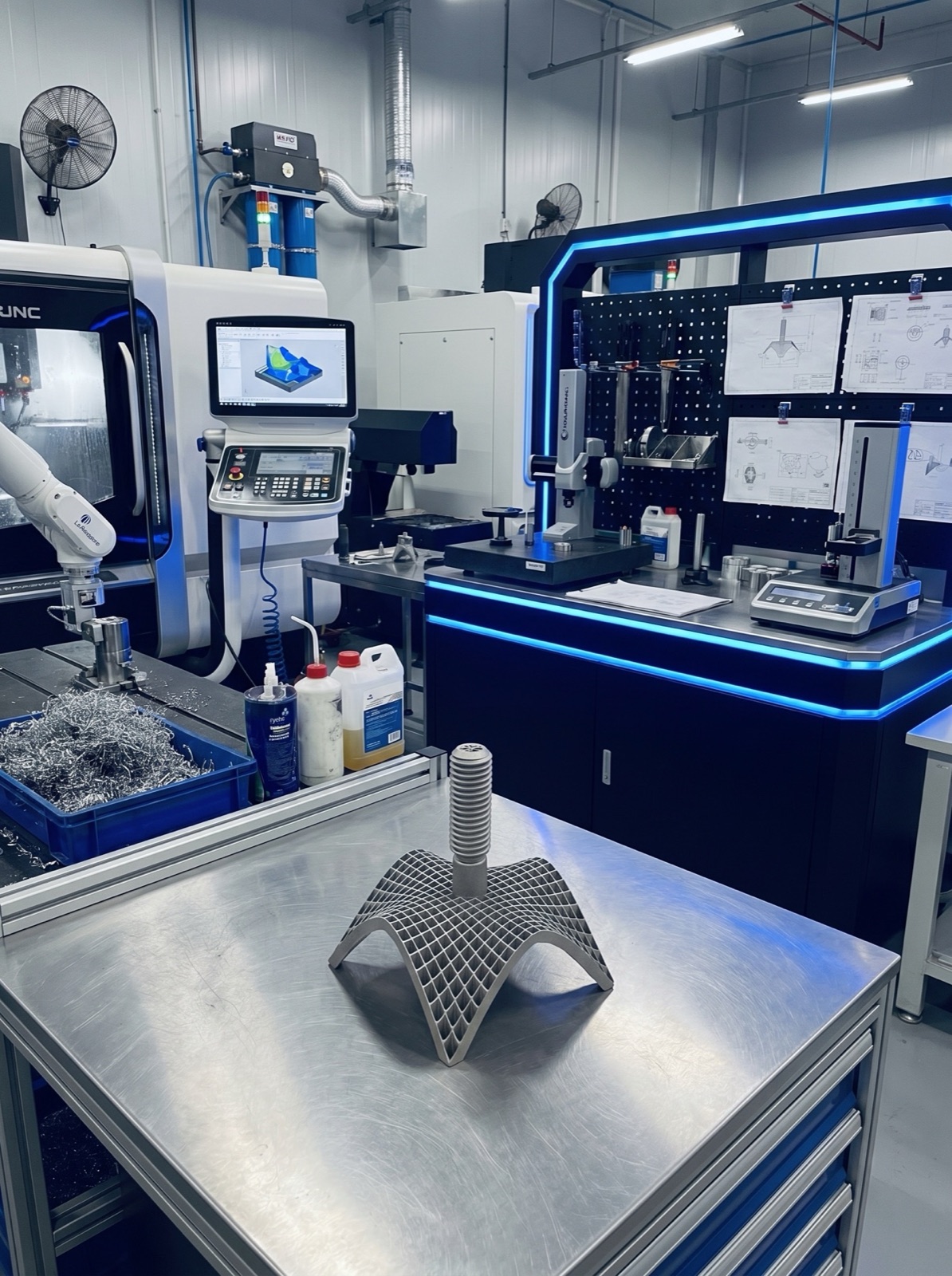 Custom industrial thread solution development environment